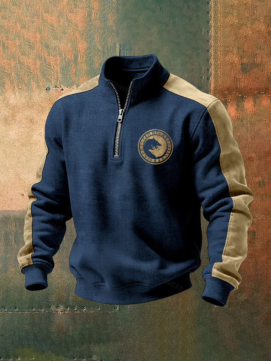 Men's Viking zipper sweater