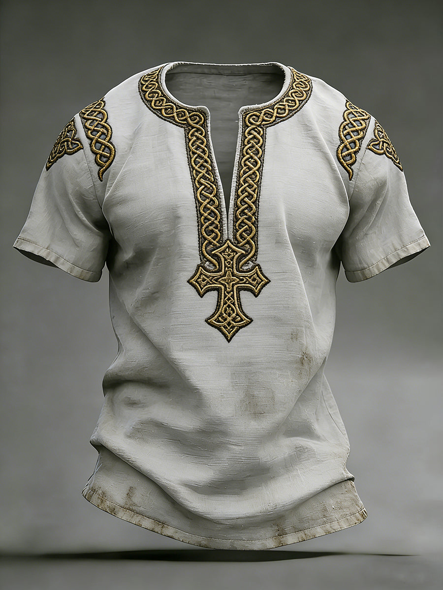 Herrkläder keltisk vintage t-shirt