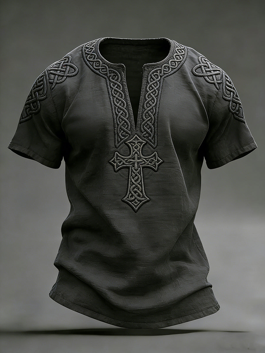 Herrkläder keltisk vintage t-shirt