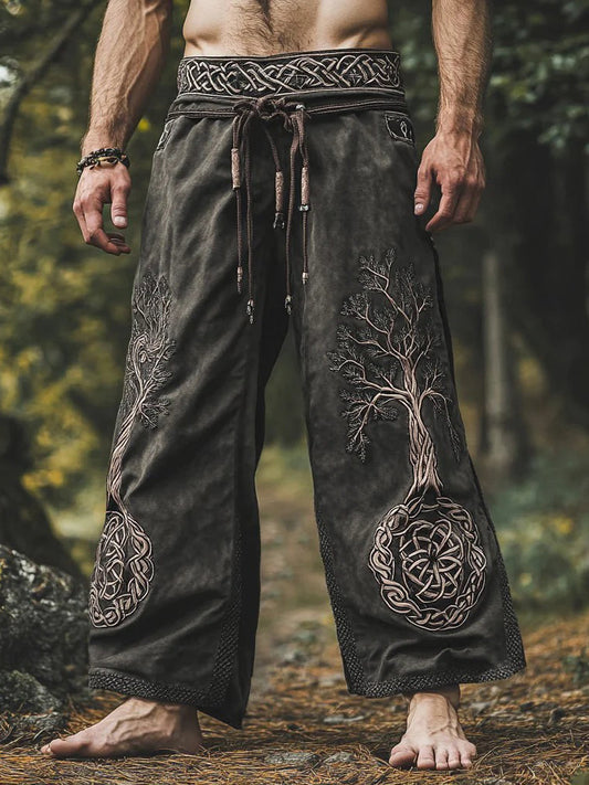 Men's Viking print trousers
