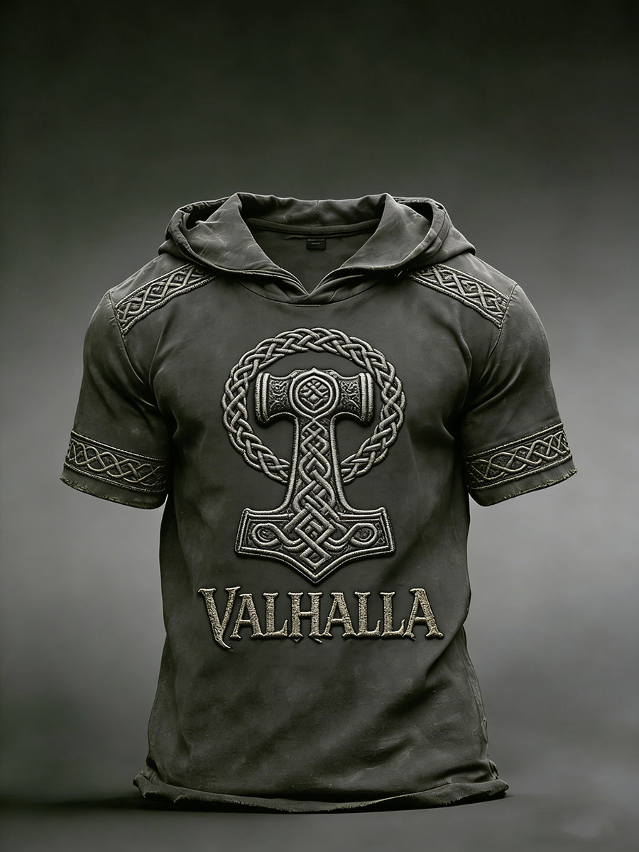Herrvikinga-huvtröja-T-shirt