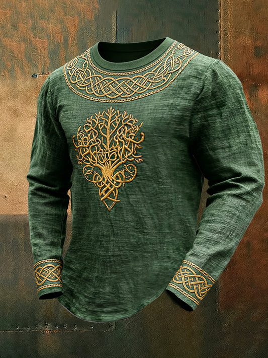 Men's Viking long-sleeved T-shirt