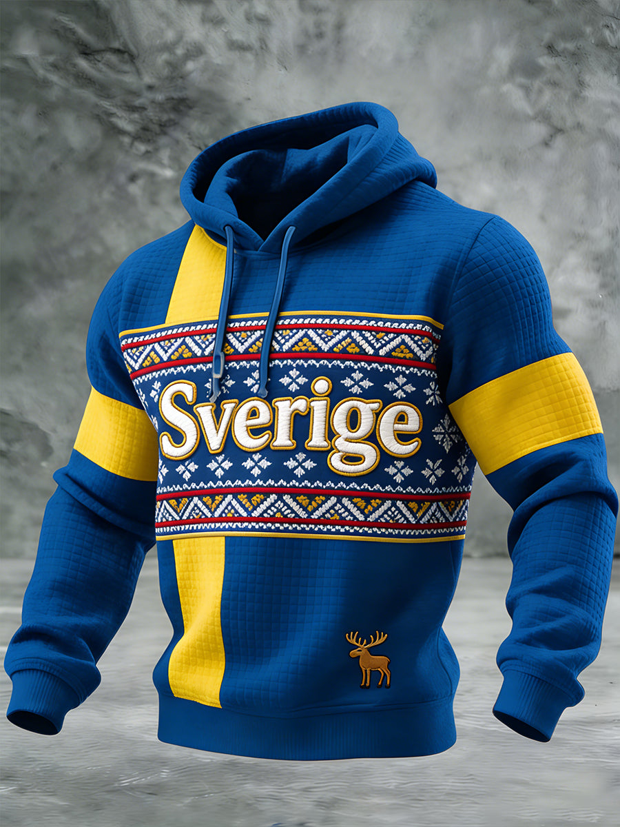 Men's Printed Hoodie for Everyday Wear