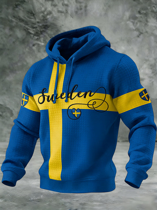 Men's Printed Hoodie for Everyday Wear