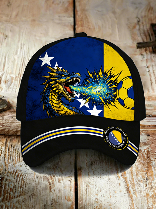 Unisex Bosnia ZMAJEVI Football Teacher Printed Hat