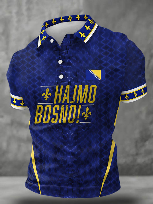 Men Bosnia Football Doctor DRAGONS Printed Casual T-Shirts