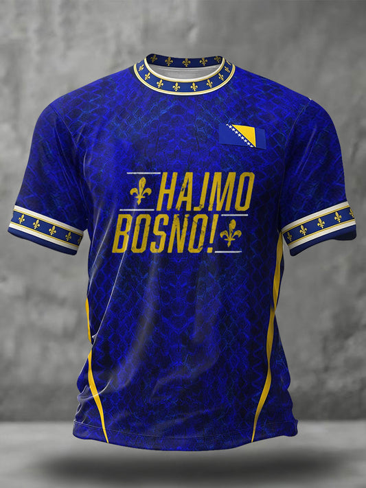 Mr. Bosno ZMAJEVI Football Teacher Printed T-shirt