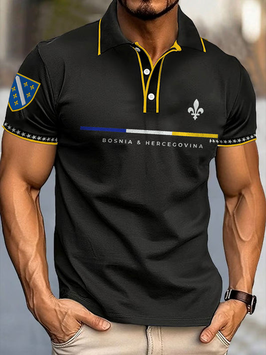 Mr. Bosnia Football Doctor DRAGONS Printed Casual T-Shirts