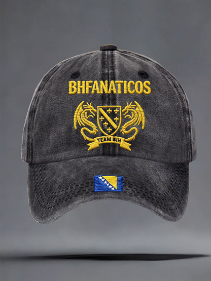 Unisex Bosnien ZMAJEVI Fotbollslärares tryckt hatt