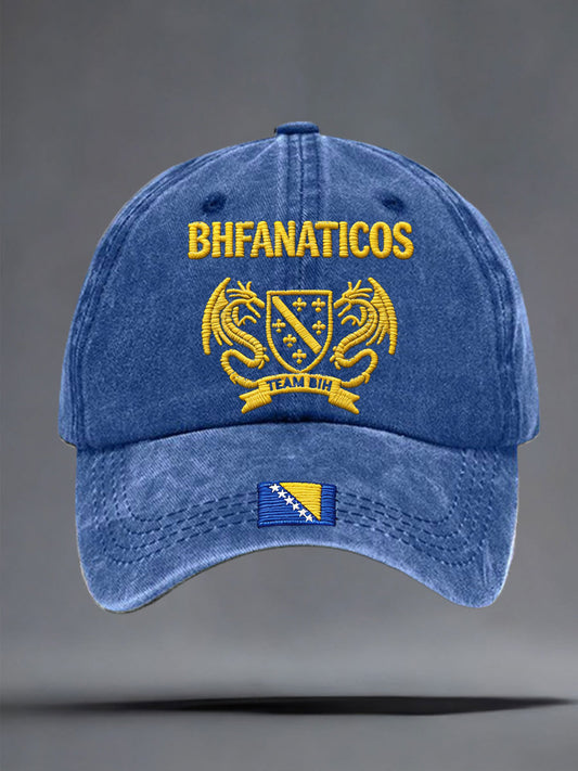 Unisex Bosnia ZMAJEVI Football Teacher Printed Hat