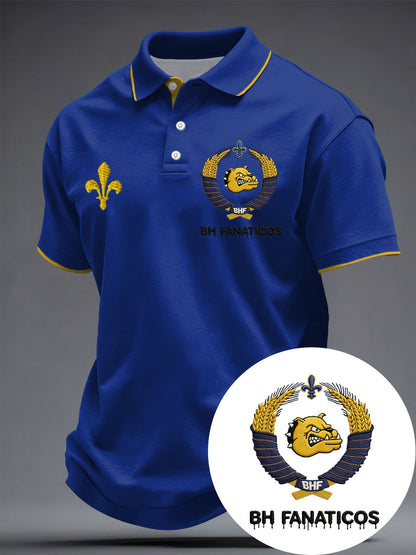 Mr. Bosnia Football Doctor DRAGONS Printed Casual T-Shirts