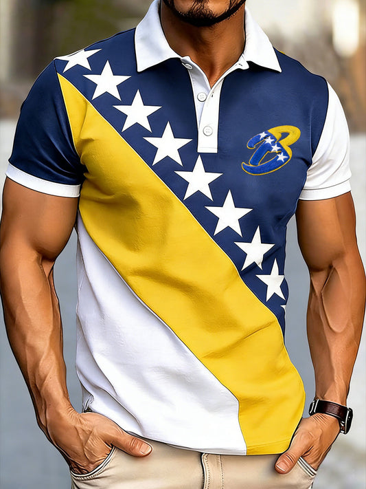 Mr. Bosnia Football Doctor DRAGONS Printed Casual T-Shirts