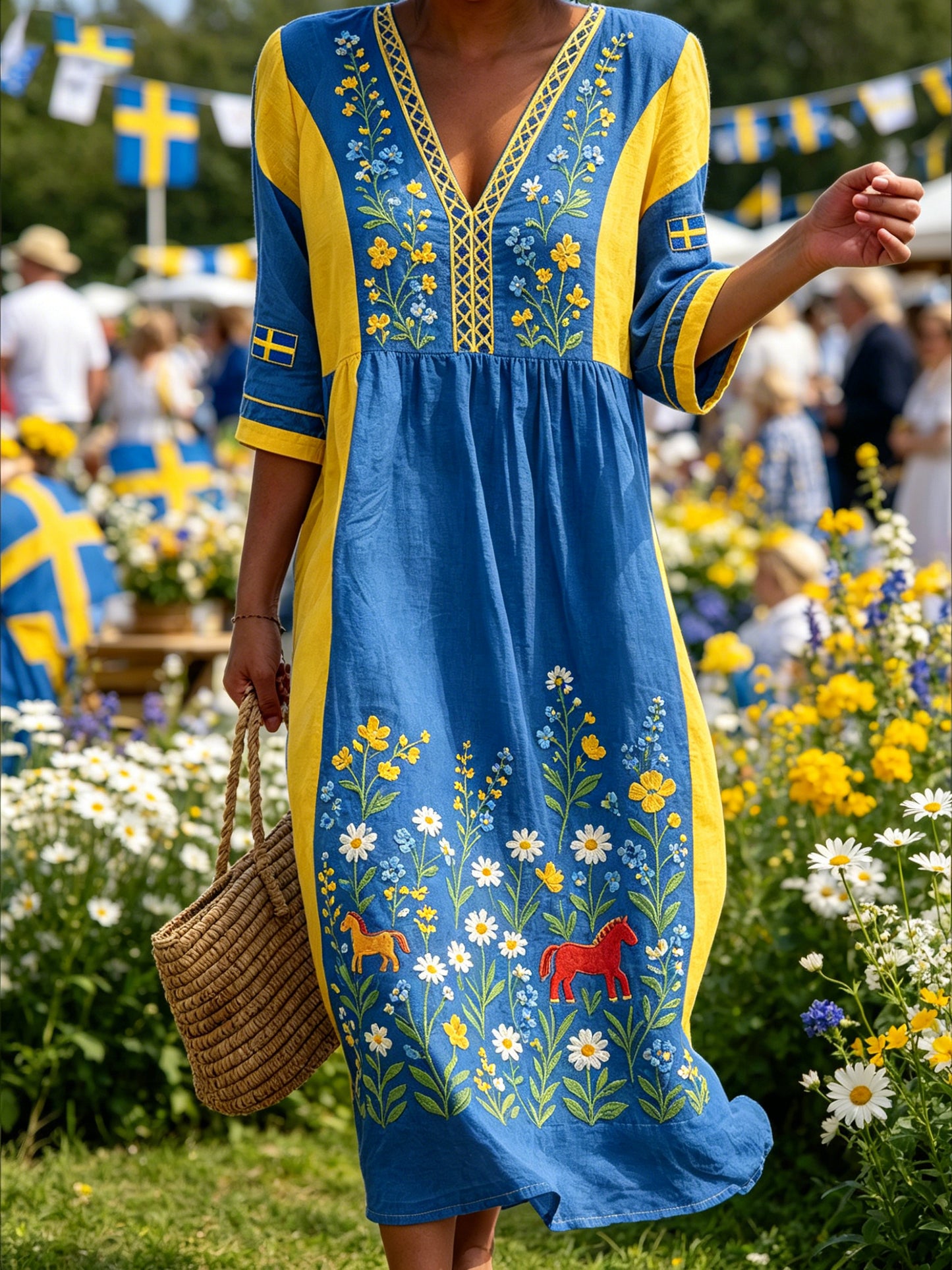 Women's Floral Summer Dress