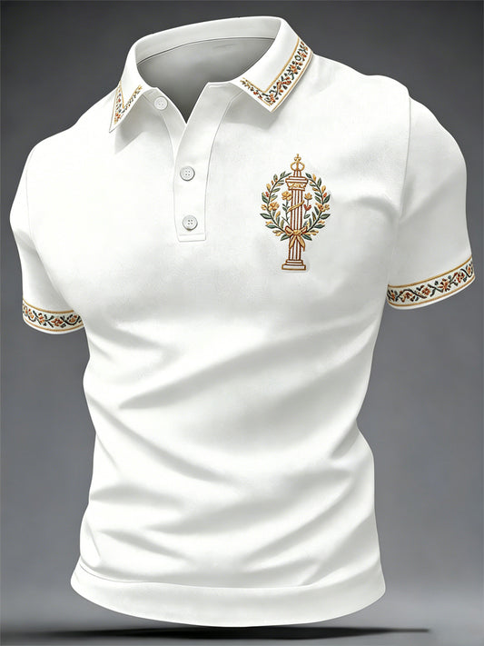 Men's dinner party relaxed top