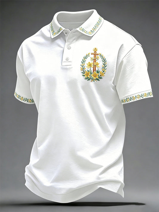 Men's dinner party relaxed top