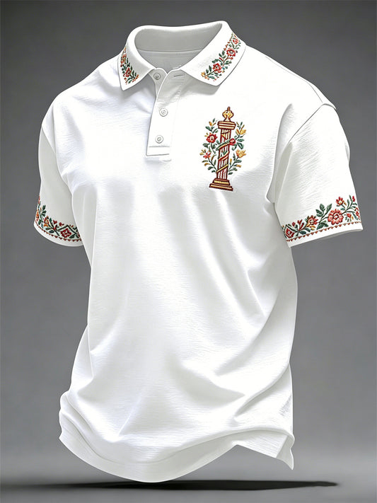 Men's dinner party relaxed top