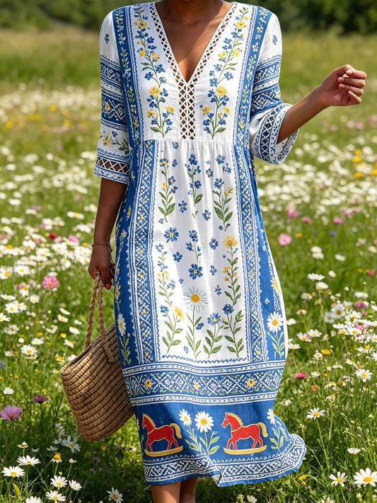 Women's Floral Summer Dress