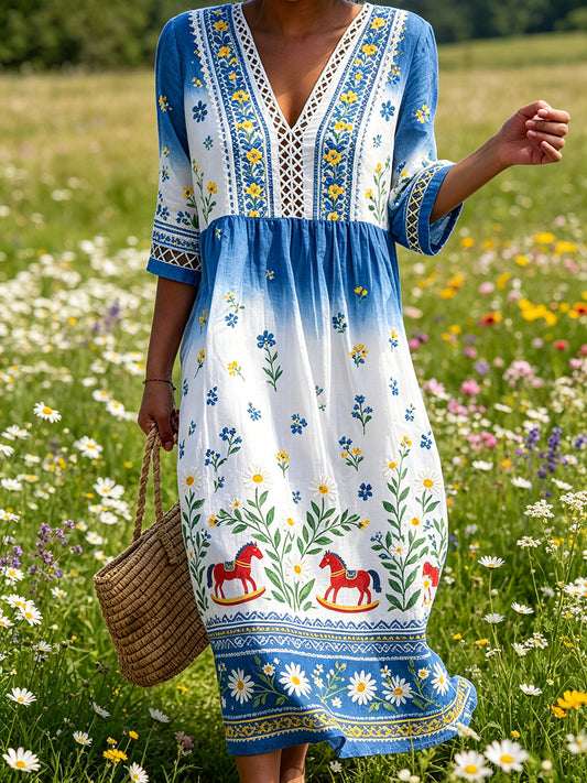 Women's Floral Summer Dress