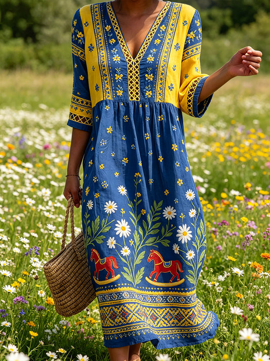 Women's Floral Summer Dress
