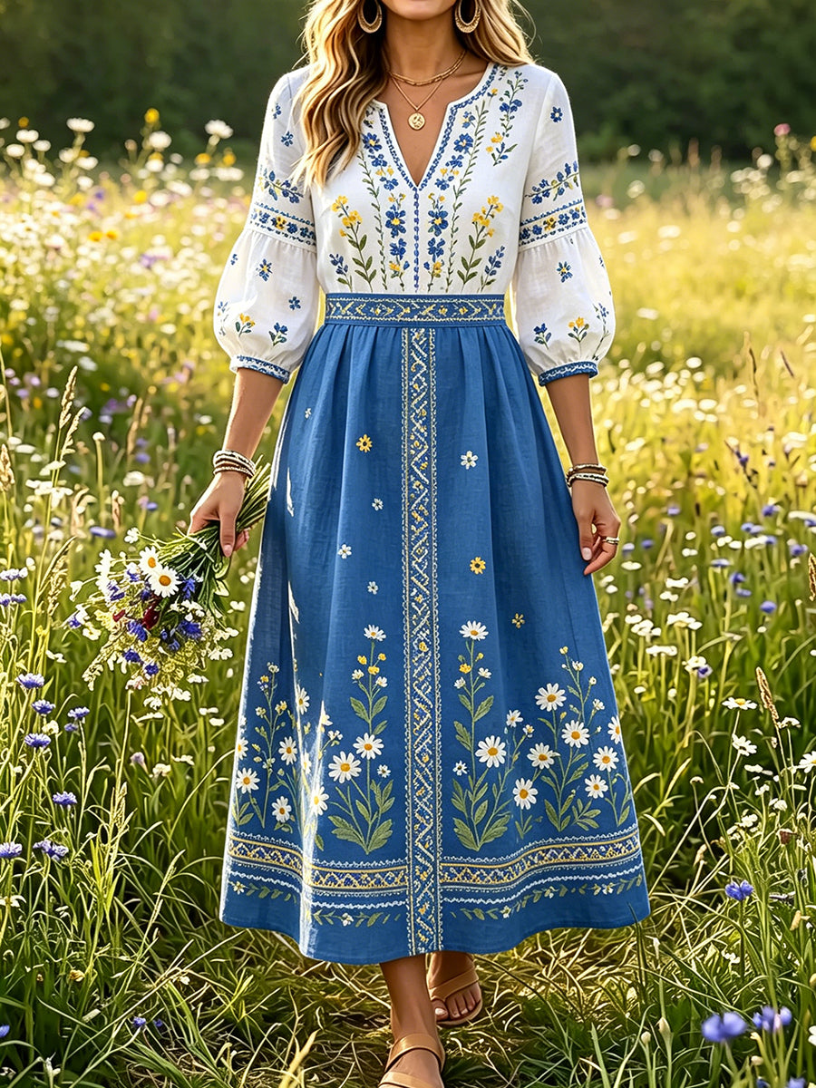 Women's Floral Summer Dress