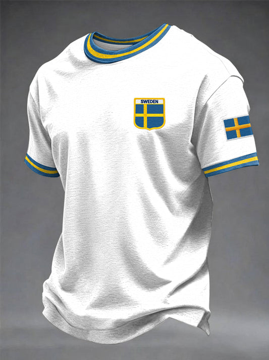 Men's sweatshirt with Swedish print