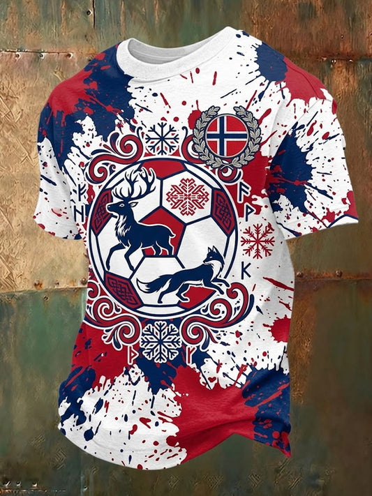 Men's Norway Graphic Football T-Shirt
