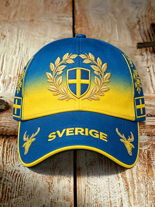 Relaxed football-themed hat