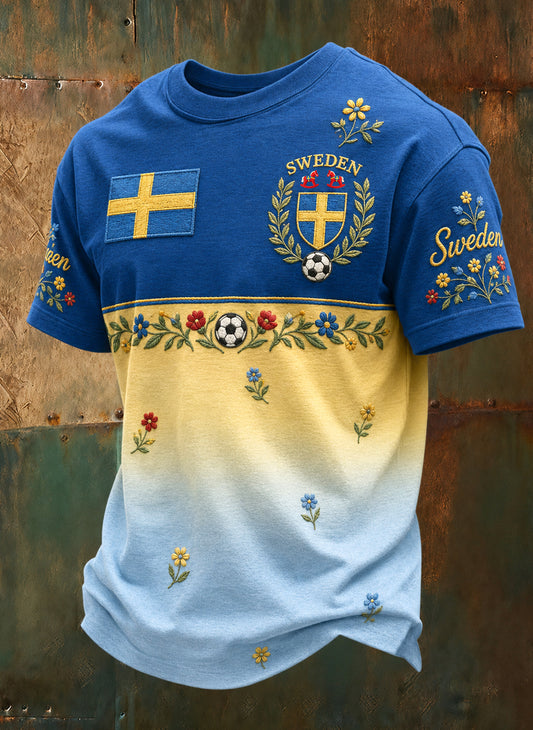 Men's Soccer Match - Cheer Squad Art Print T-shirt