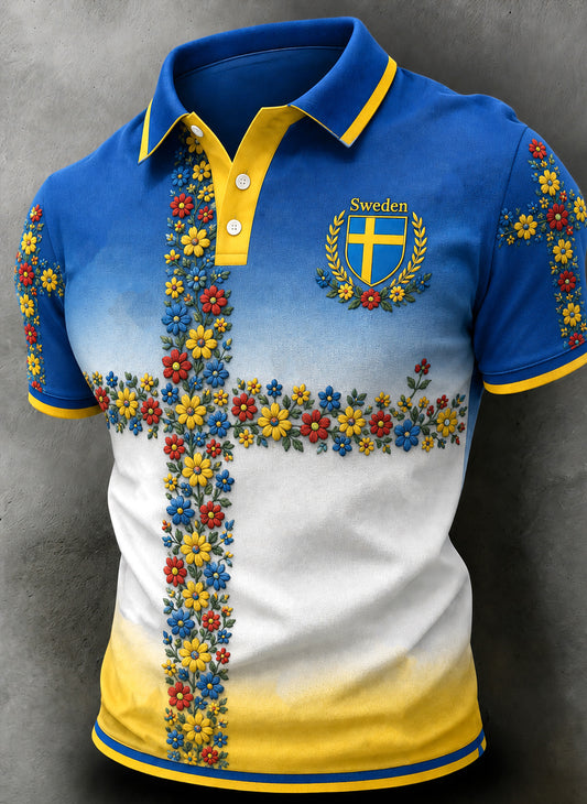 Men's Swedish holiday and festival pictorial