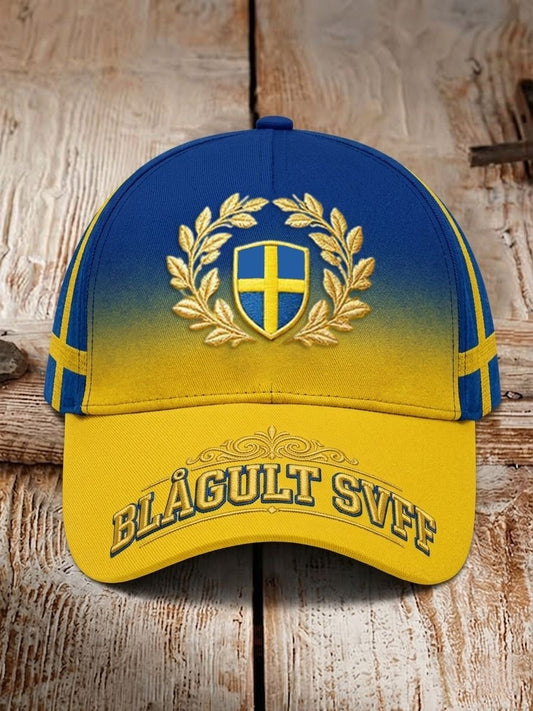 Vintage Swedish Football Scholar 2026 Printed Cap