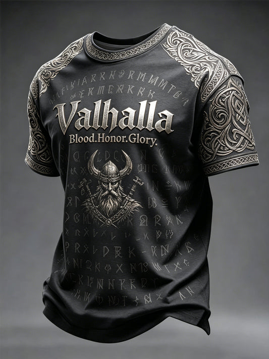 Men's sweatshirt with Valhalla print
