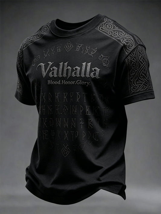 Men's sweatshirt with Valhalla print