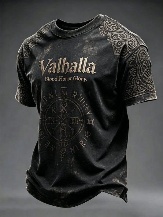 Men's sweatshirt with Valhalla print