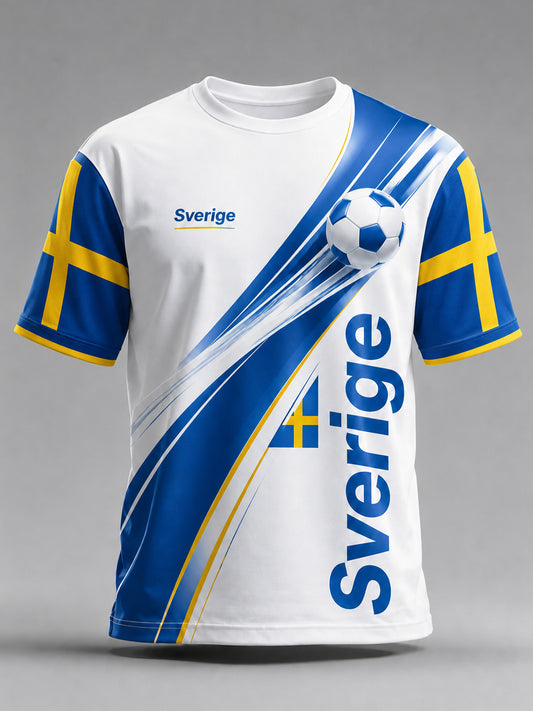 Men's Soccer Game – Cheerleading Art Print T-Shirt