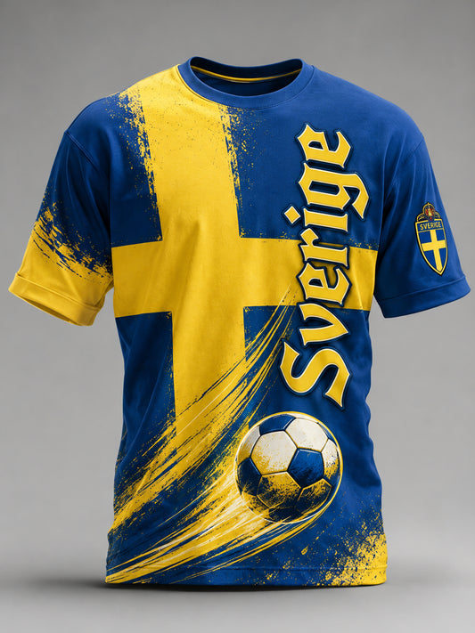 Men's Soccer Match - Cheer Squad Art Print T-shirt