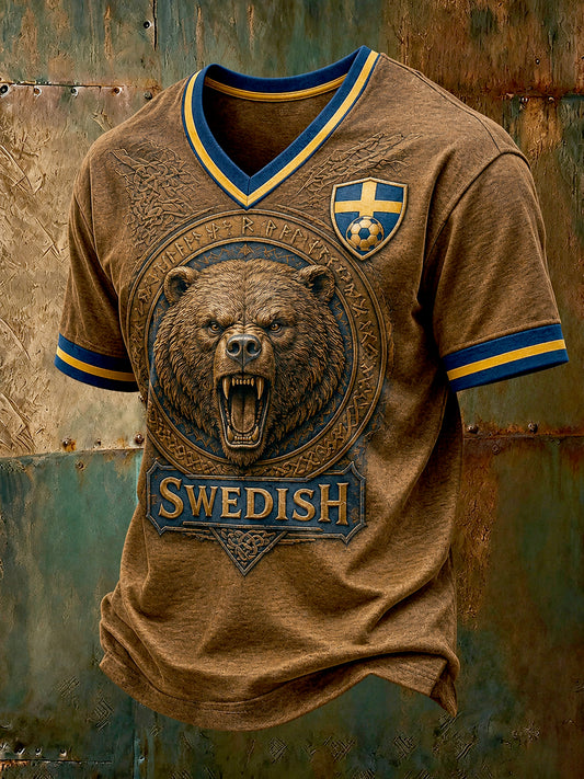 Men's Soccer Match - Cheer Squad Art Print T-shirt