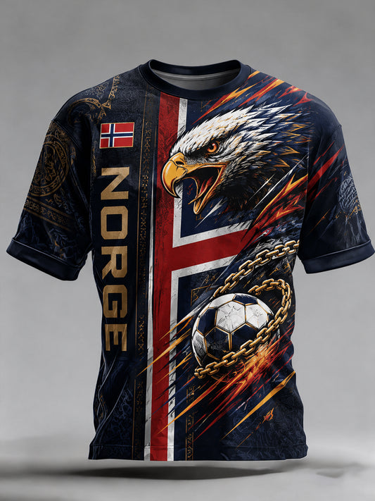 Norge fotballfanskultur og jubelkunst til herret