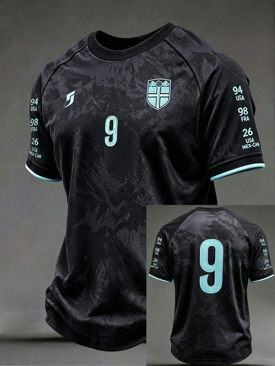 Menns norske fotball-T-skjorter