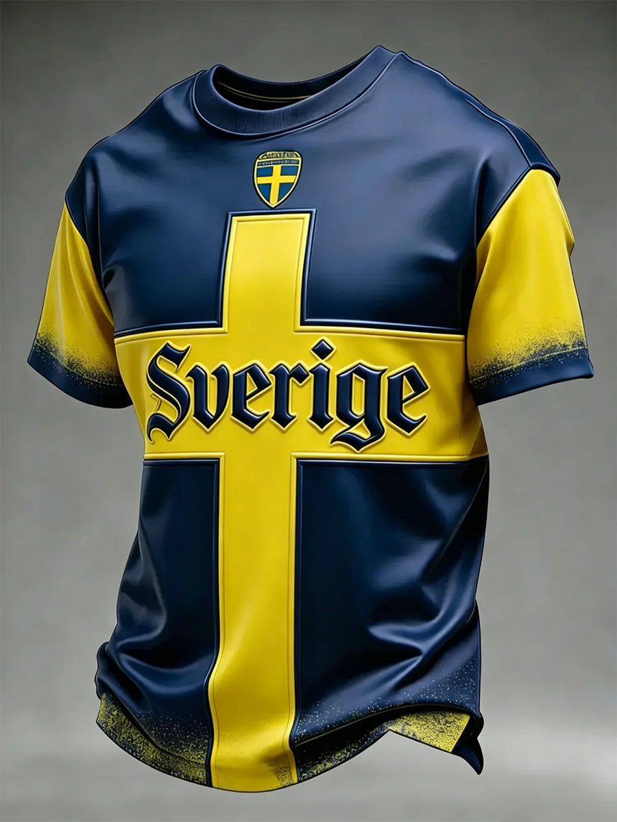 Svensk fotbollstävlat herrtröja