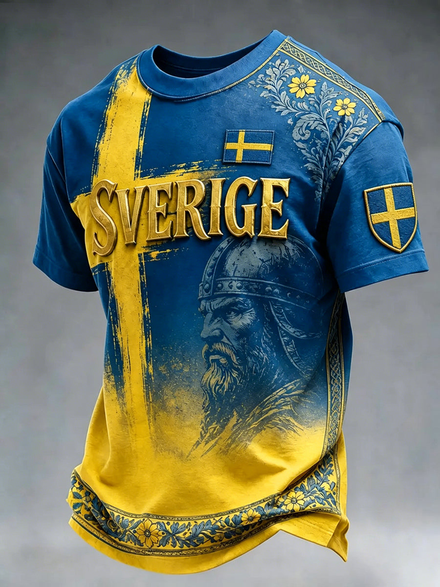 Svensk fotbollstävlat herrtröja