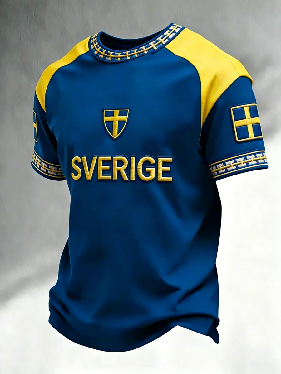 Svensk fotbollstävlat herrtröja