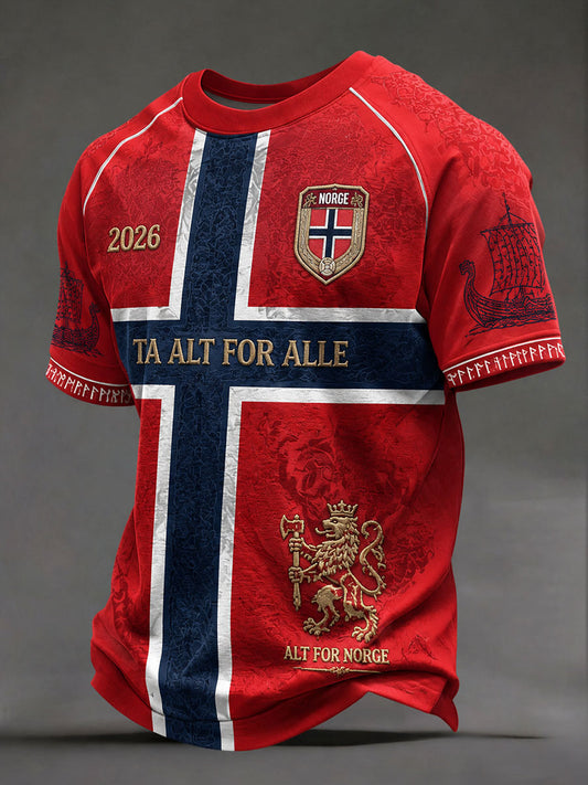 Menns Norge Fotball T-skjorter