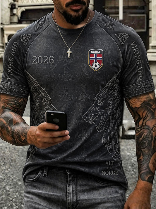 Menns Norge Fotball T-skjorter