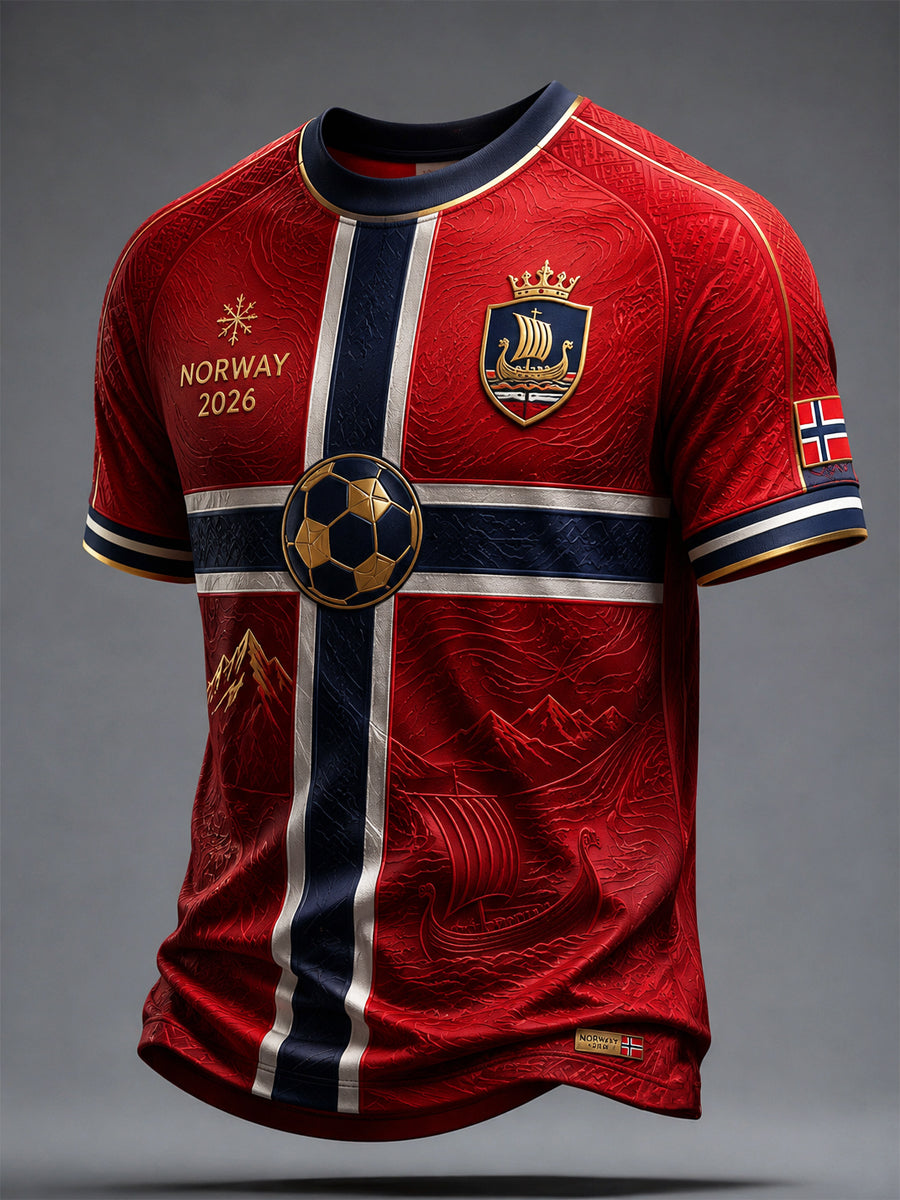 Herrers Norge Classic fotballtrøye 2026
