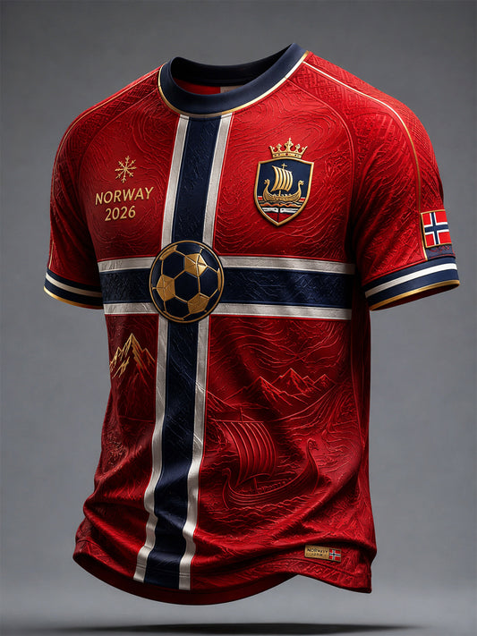 Herrers Norge Classic fotballtrøye 2026