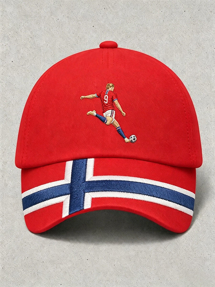 Unisex Norge Fotballsupporter Design Cap