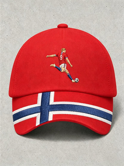 Unisex Norge Fotballsupporter Design Cap