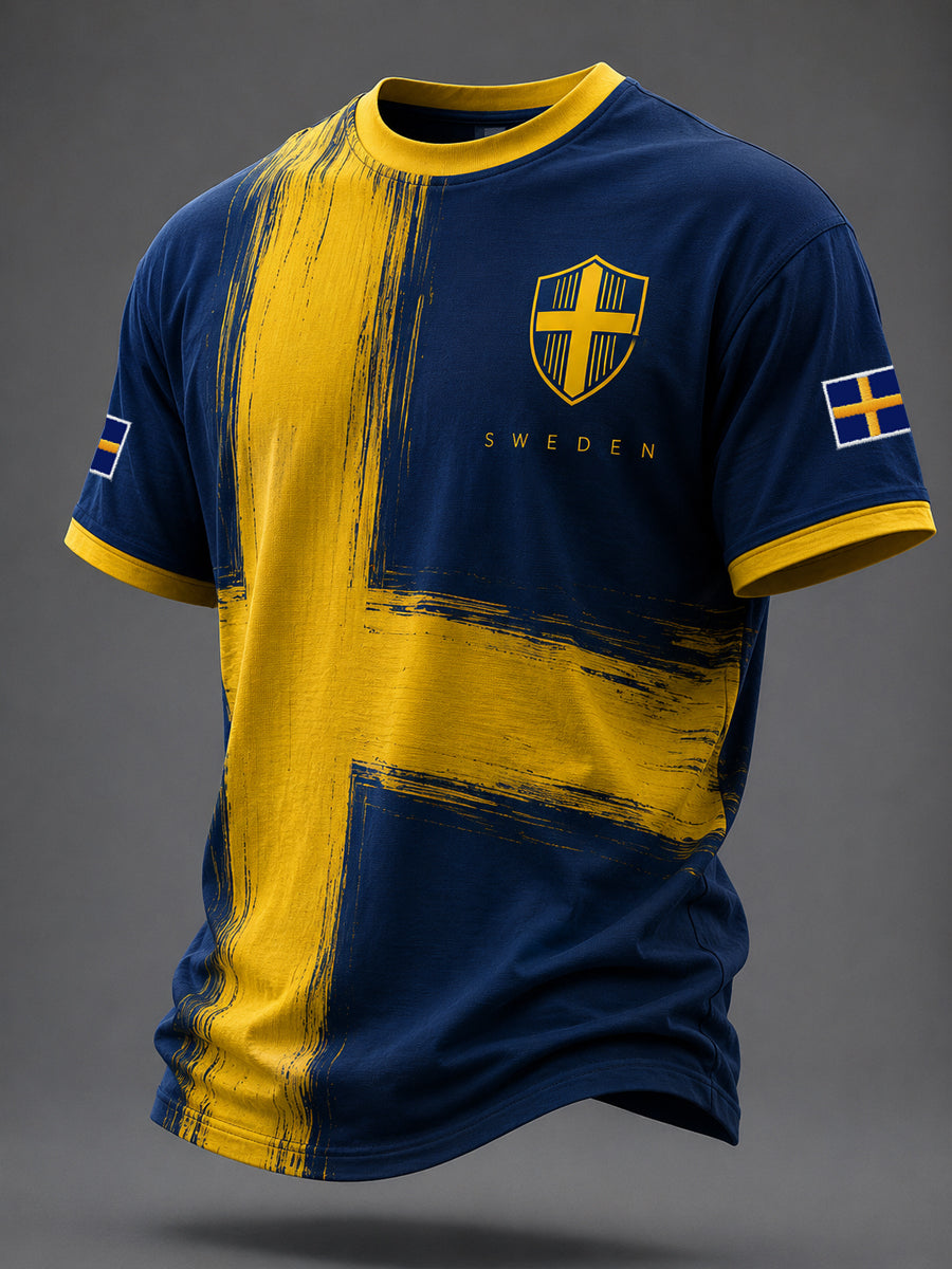 Svensk fotbollstävlat herrtröja