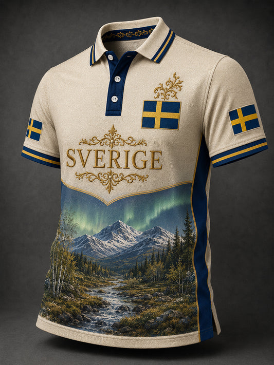 Herrtröja i svensk fotboll med korta ärmarna
