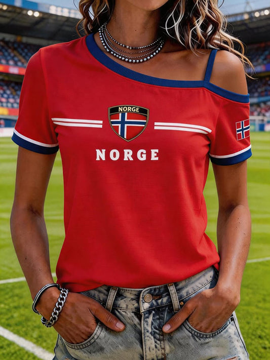 Kvinner Norge T-skjorte
